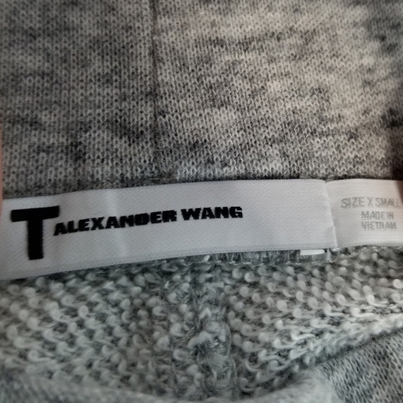 Alexander Wang Sweatpants, Heathered Grey, Size XS - Picture 4 of 8
